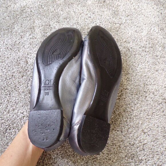 AGL leather italian flats 39 - Picture 4 of 11